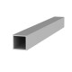 SQUARE ALUMINUM PROFILE 20x20 ANODIZED 1.3 THICKNESS